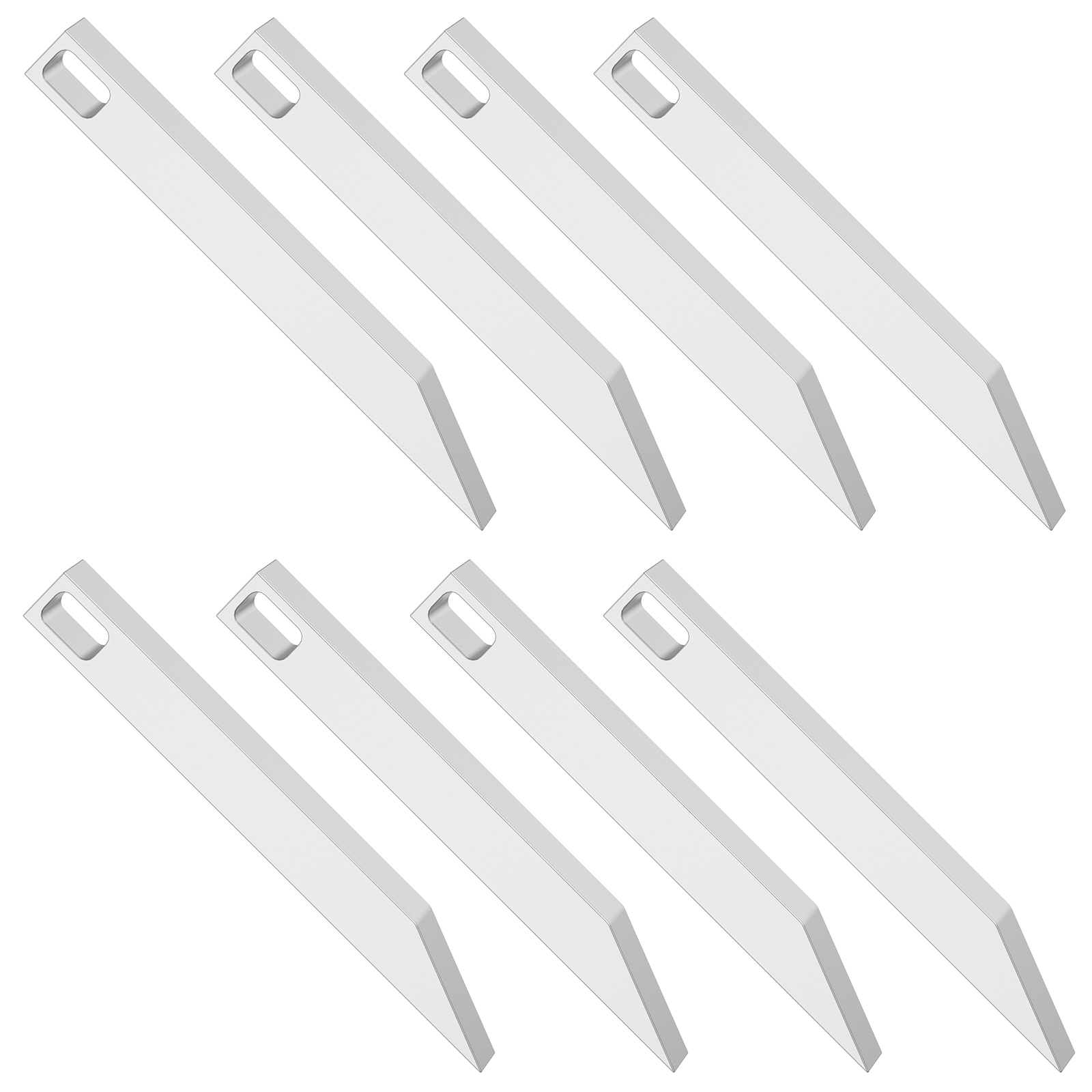 Edc (Every Day Carry - 4/8Pcs Mini Keychain Prybar untuk Penggunaan