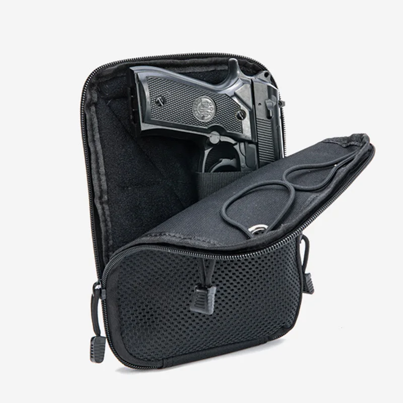 Edc Concealed Carry Holster - Molle kantong sarung pinggang tersembunyi, kantong