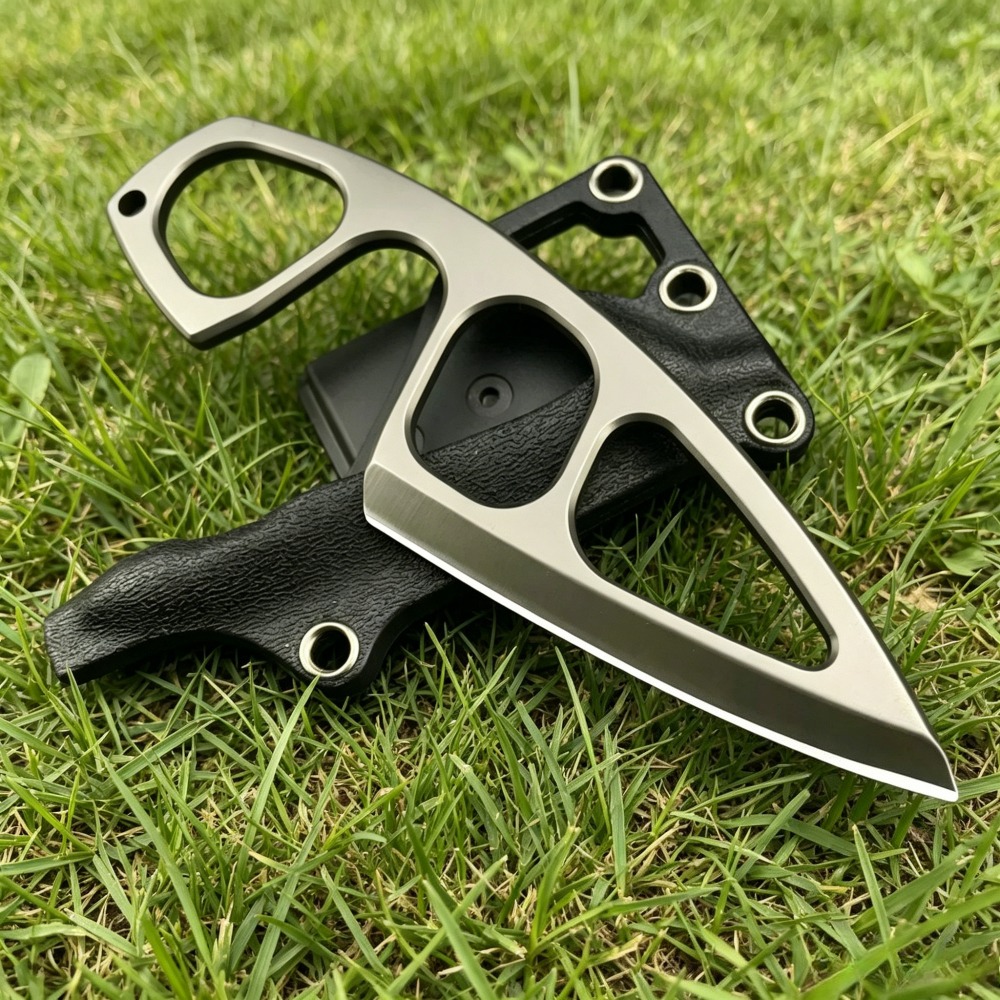 Edc Carry Fixed Blade Knife - Pisau Leher Keras Berkualitas Tinggi dengan