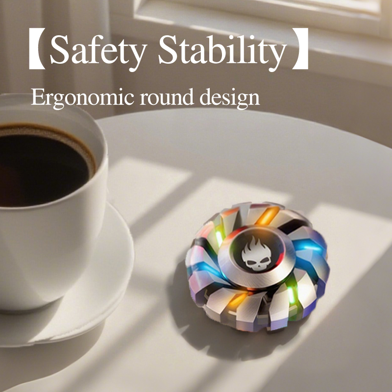Edc Carry All - Spinner Fidget EDC Logam Bercahaya Mini