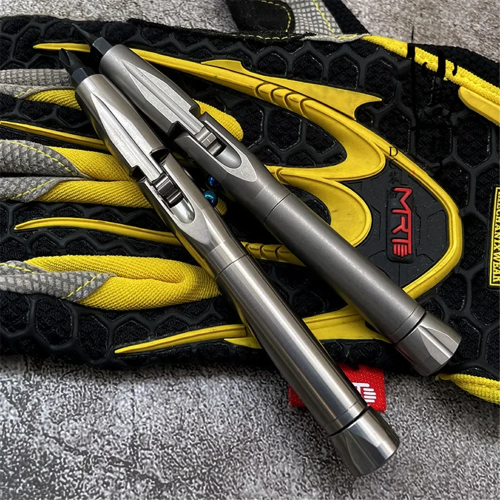 Edc Carry For Men - Obeng Lipat Titanium Multi-Sudut - Alat