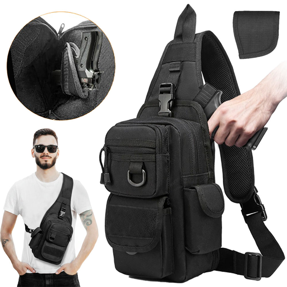 Edc Carry Bag For Pistol - Tas Pistol Taktis Tas Senjata Tersembunyi