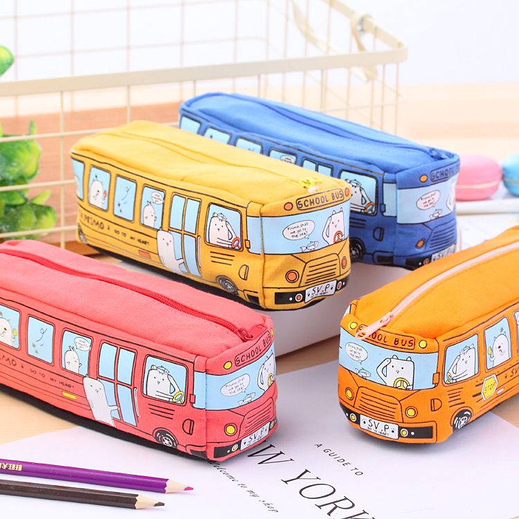 Edc Carry Pen - 1 Buah Kotak Pensil Mobil Kanvas
