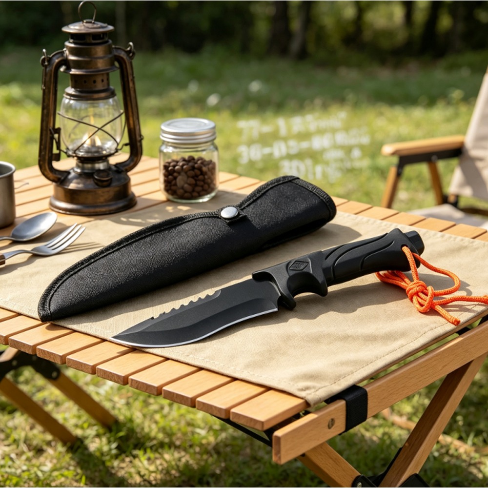Pisau EDC Survival Camping Ser - Edc Carry Fixed Blade Knife ulasan dan harga