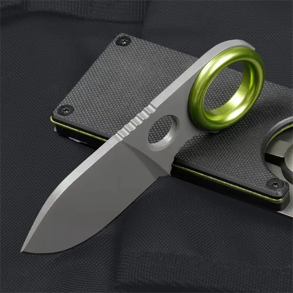 Pisau Lipat Mini Ring Fixed Bl - Edc Carry Fixed Blade Knife ulasan dan harga