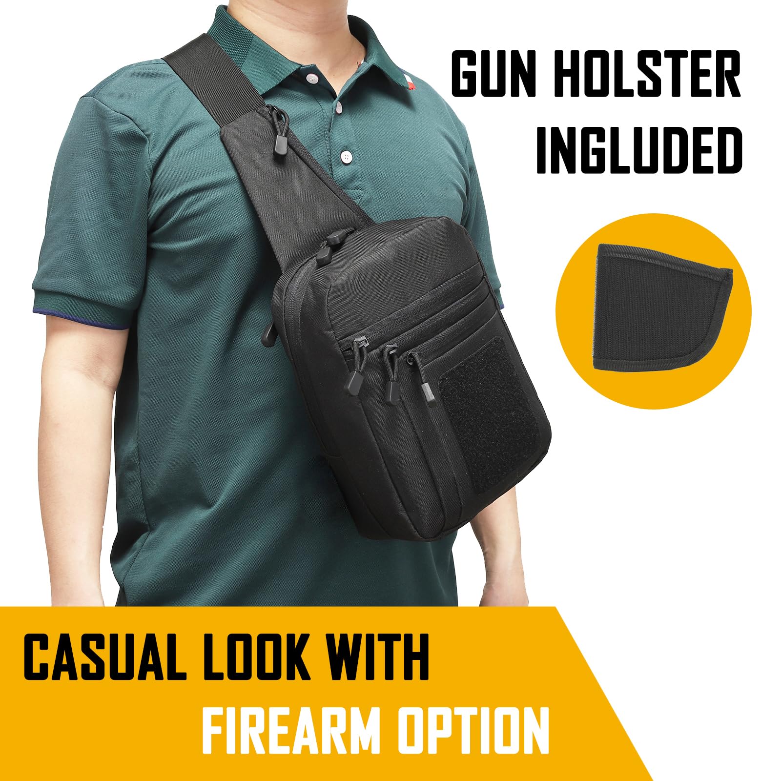 Tas Selempang Tersembunyi untu - Edc Carry For Men ulasan dan harga