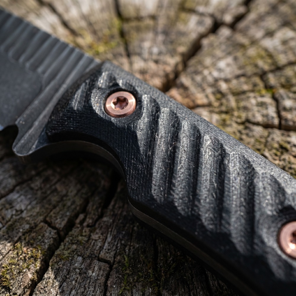Pisau Bushcraft Full Tang Bila - Edc Carry Fixed Blade Knife ulasan dan harga