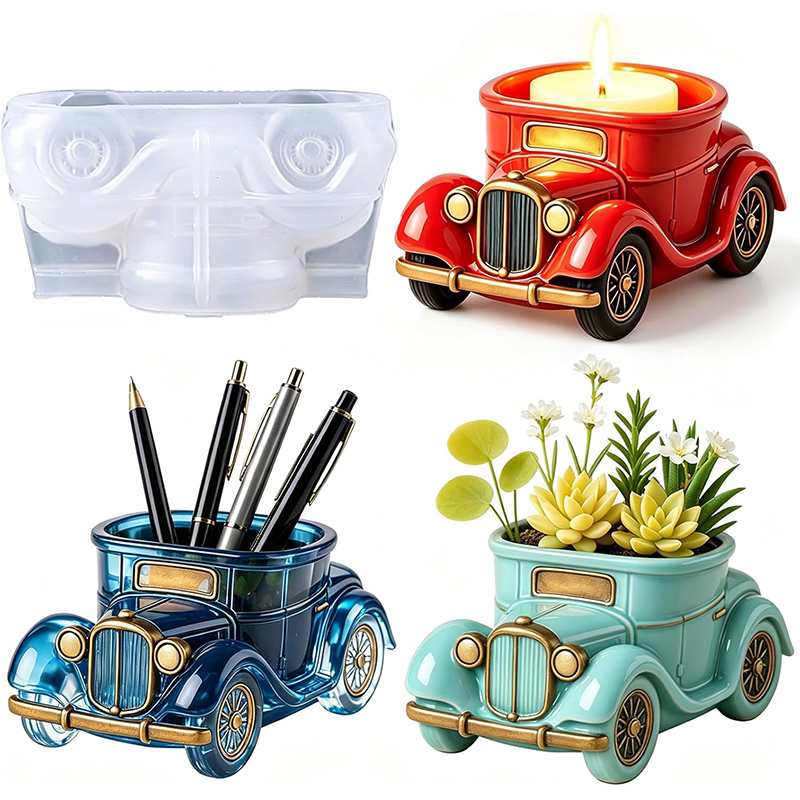 Cetakan Silikon Pot Sukulen 3D - Edc Carry Pen ulasan dan harga