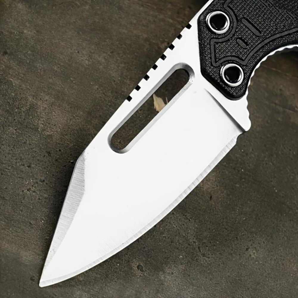 Pisau Leher Portabel dengan Sa - Edc Carry Fixed Blade Knife ulasan dan harga