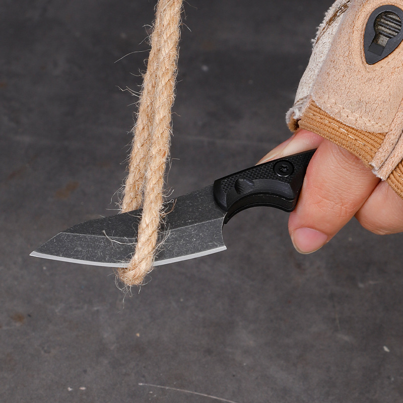 5CR15 Pisau Tetap Kecil Baja T - Edc Carry For Men ulasan dan harga