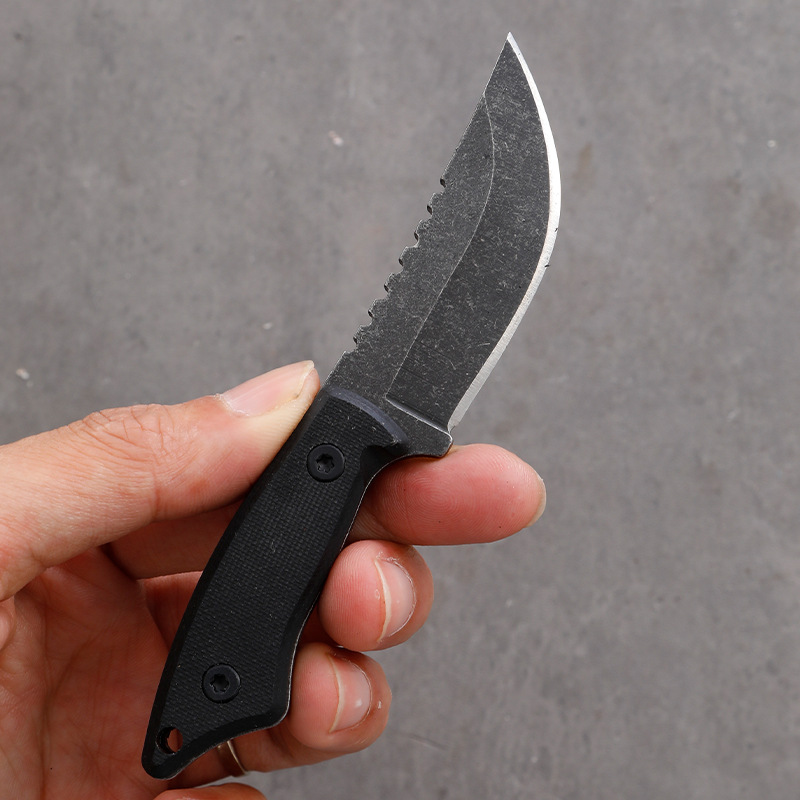 5CR15 Pisau Tetap Kecil Baja T - Edc Carry For Men ulasan dan harga