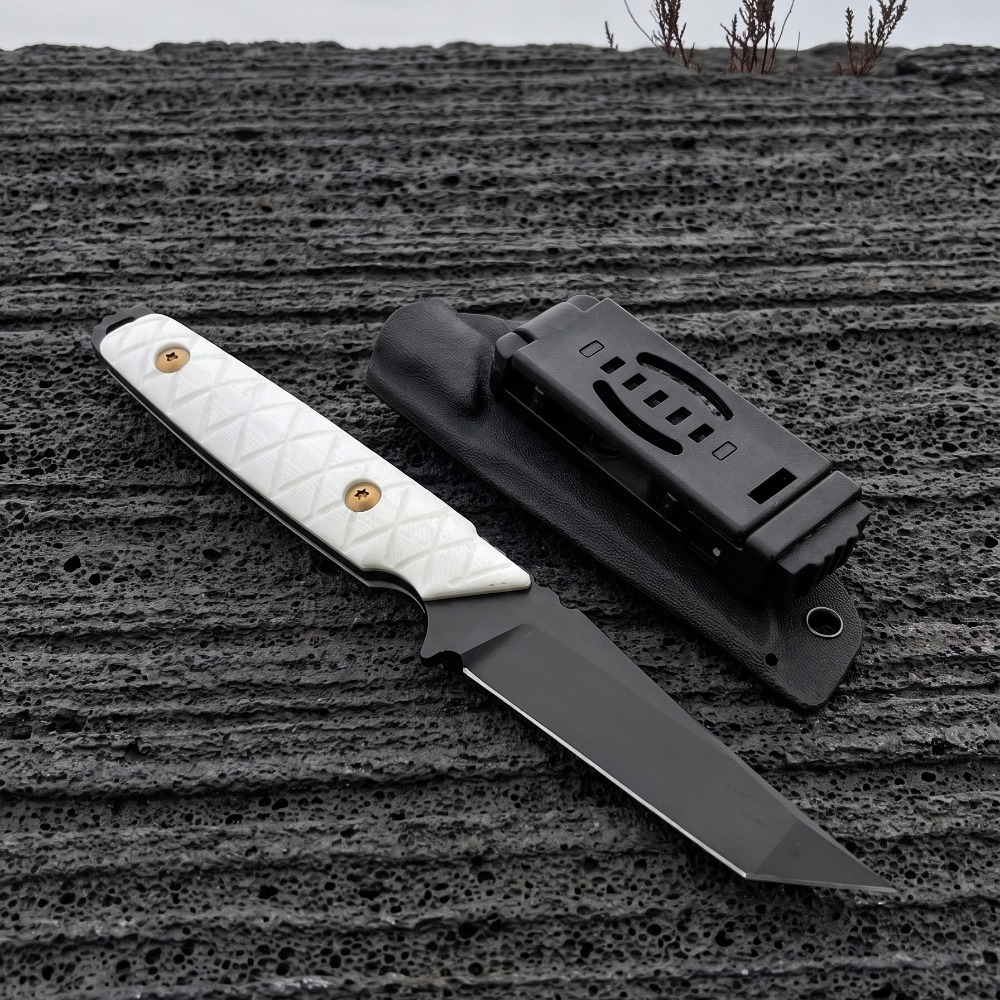 Pisau Fixed Blade Baru Gagang  - Edc Carry Fixed Blade Knife ulasan dan harga