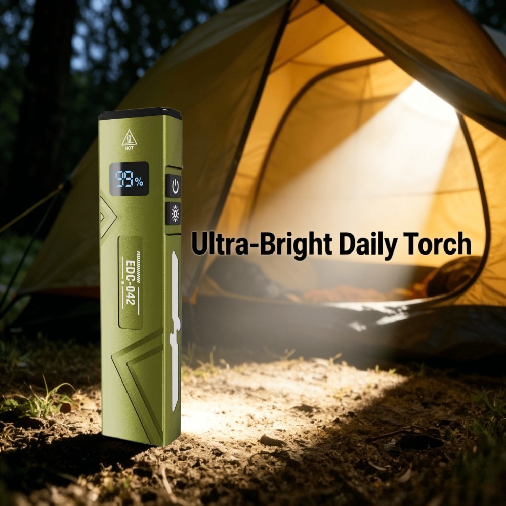 Senter EDC Lampu UV Isi Ulang  - Edc Carry Pen ulasan dan harga