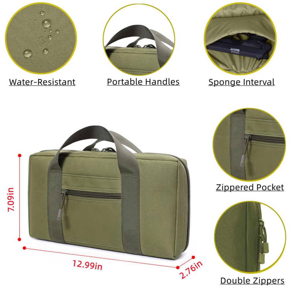 Tas Senjata Taktis untuk Pisto - Edc Carry Bag For Pistol ulasan dan harga