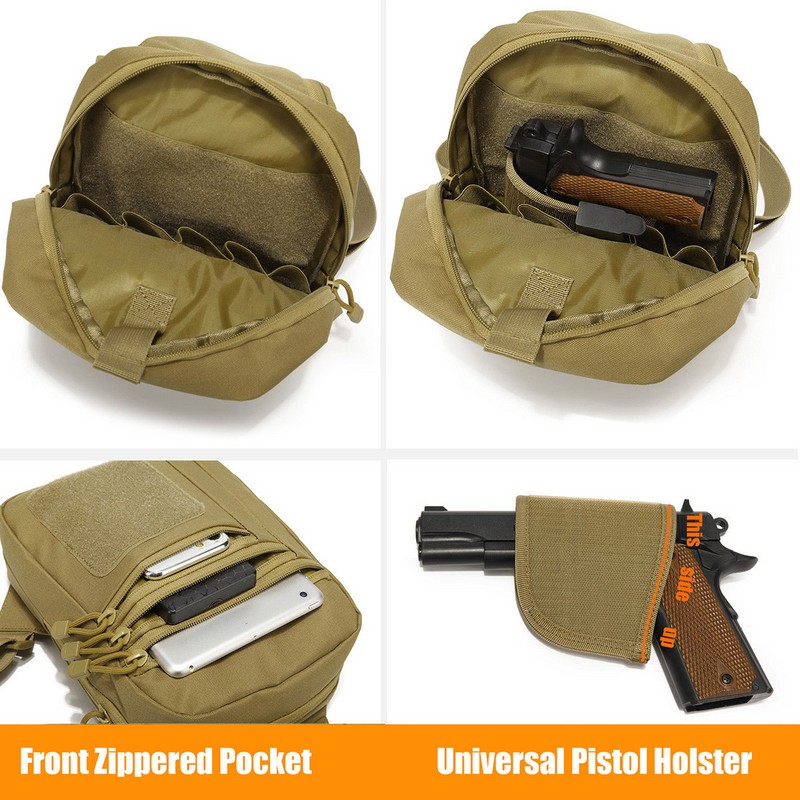 Tas Dada Taktis Baru Sarung Pi - Edc Carry Bag For Pistol ulasan dan harga