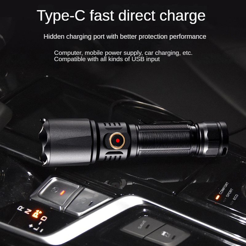 Senter LED tipe-c, Senter LED  - Edc (Every Day Carry ulasan dan harga