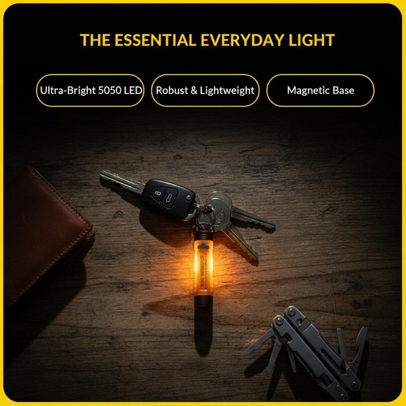 Senter LED Saku Isi Ulang 5050 - Edc Carry All ulasan dan harga