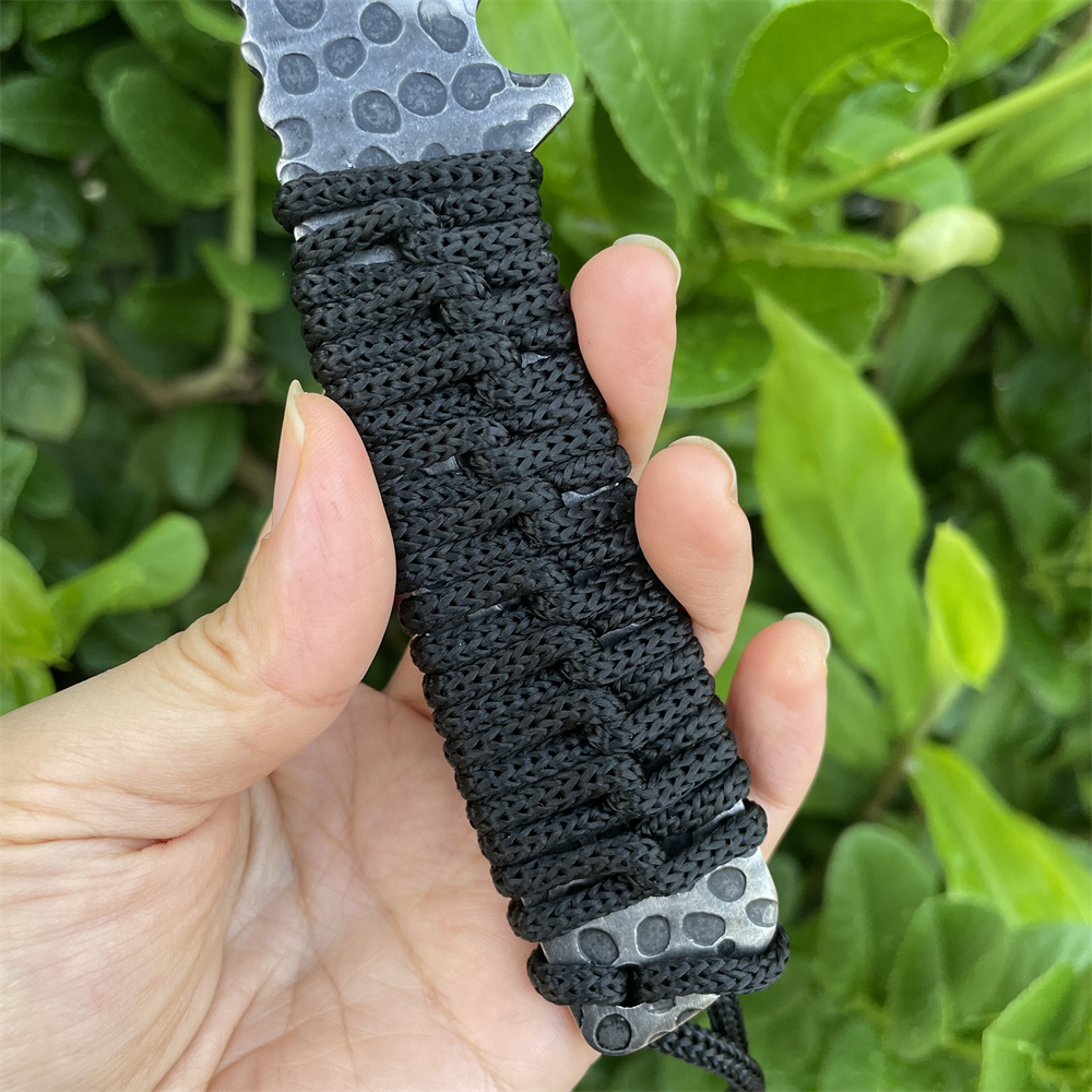 Pisau Saku Bilah Baja 8cr13mov - Edc Carry Fixed Blade Knife ulasan dan harga