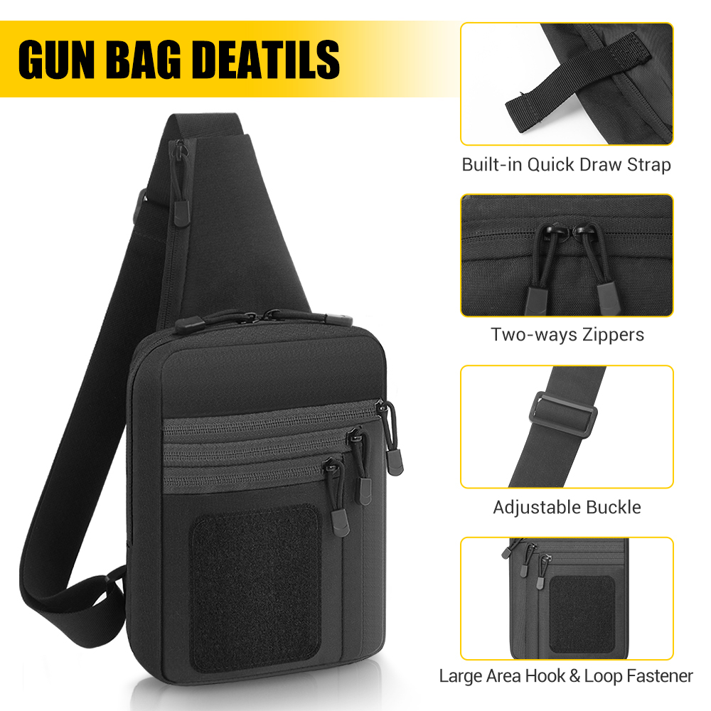 Tas Pistol Taktis, Sarung Pist - Edc Carry Bag For Pistol ulasan dan harga